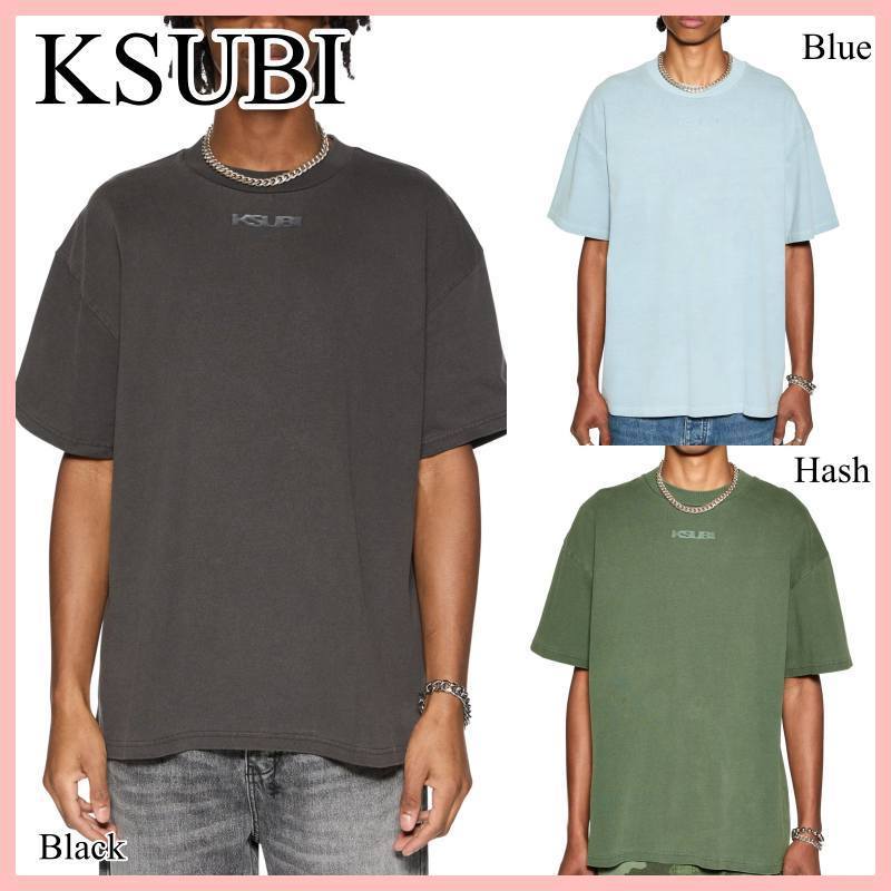 KSUBI sott ekcess Tシャツ 半袖 Black Blue Hash 送料込み