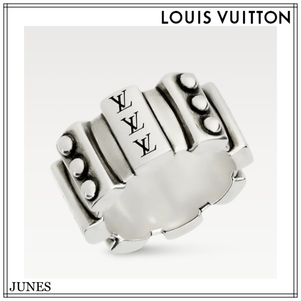 存在感抜群！！【LOUIS VUITTON】リングLVロジン