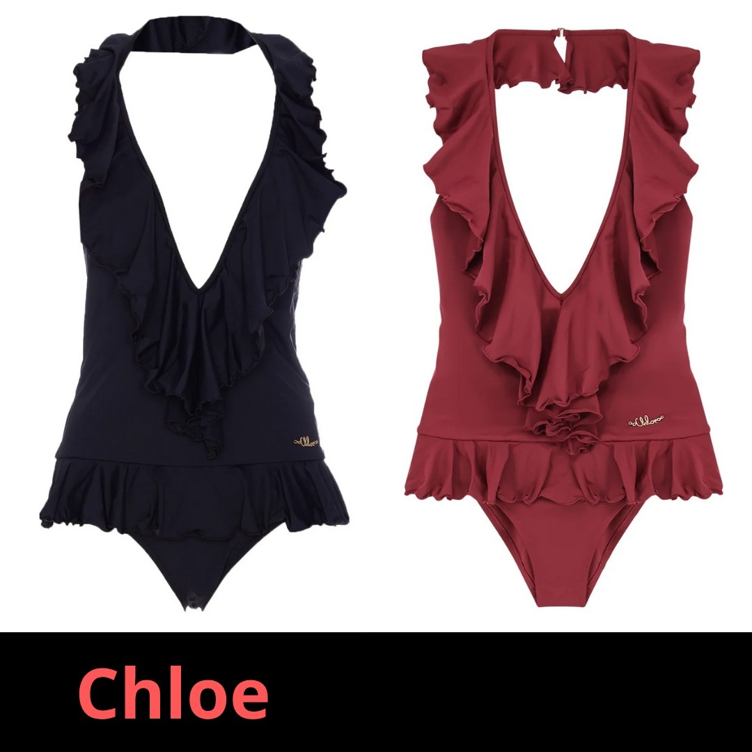 Chloe フリルワンピース水着☆関税・送料込み☆
