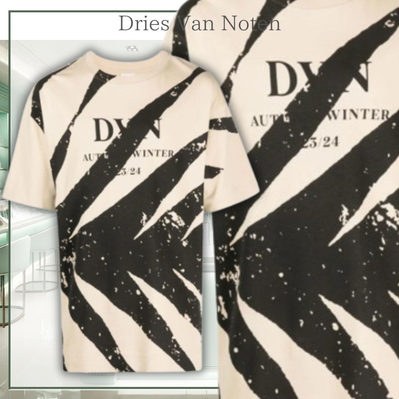 普段使いに Dries Van Noten Helli PR Show ジャージTシャツ