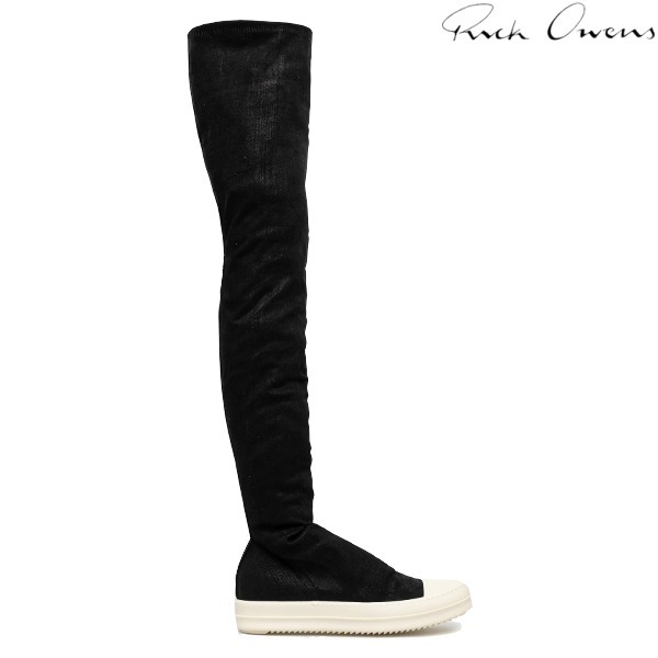 Rick Owens DRKSHDW ハイソックススニーカー ブラック