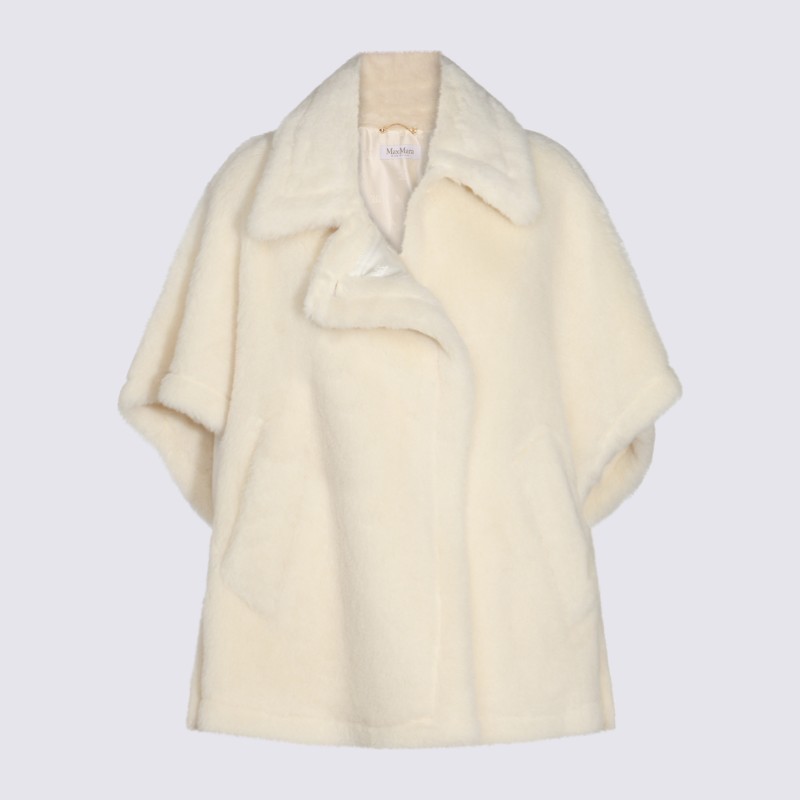 ポンチョ・ケープ Max Mara Max Mara Jackets White (2524736122600 10501001)