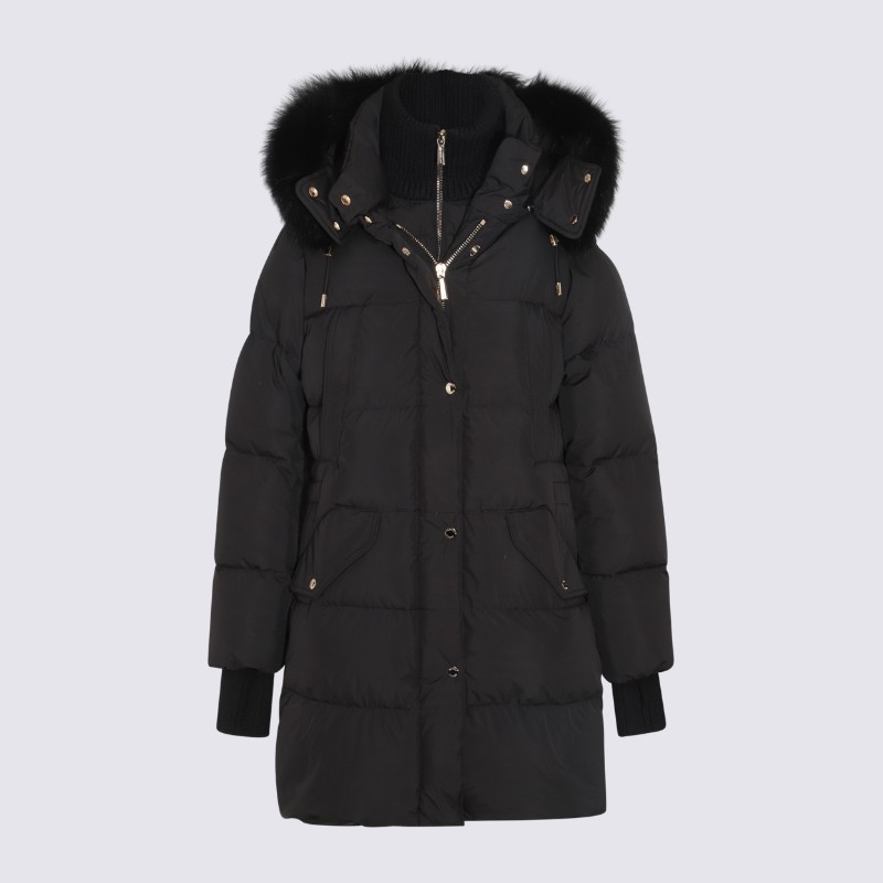 ダウンジャケット・コート MOORER FW25 Moorer Coats Black (MODGI300008 STPU0001)