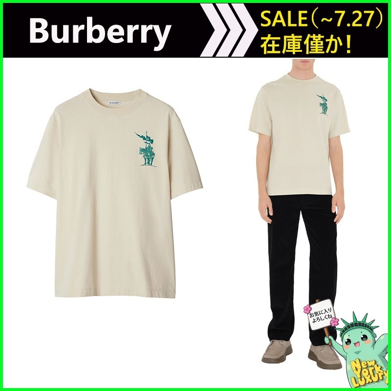 Burberry★素敵！EKD Cotton T-shirt