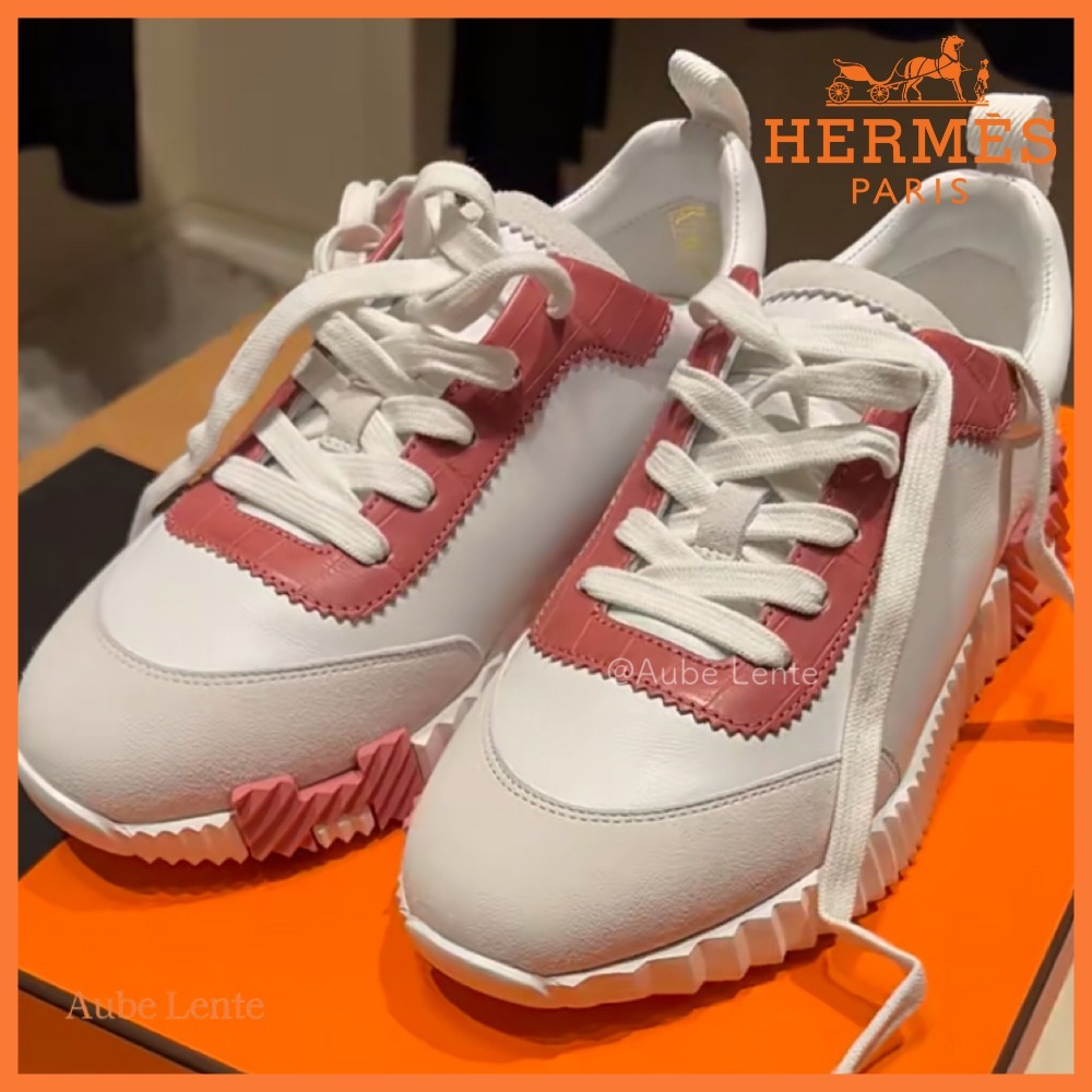 躍動する洗練＊【HERMES】Bouncing スニーカー