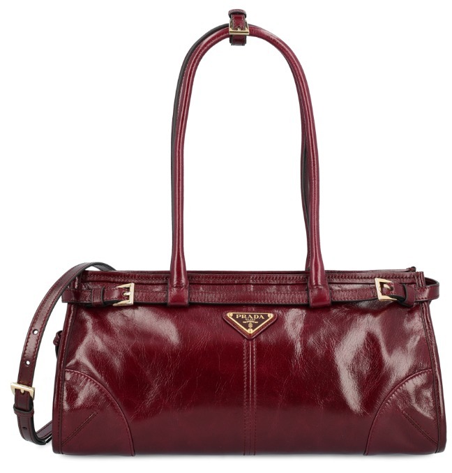 PRADA ♪ ボニーミディアム レザー ショルダーバッグ 1BA4262CYR