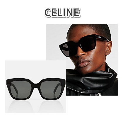 サングラス Celine Eyewear Square acetate sunglasses