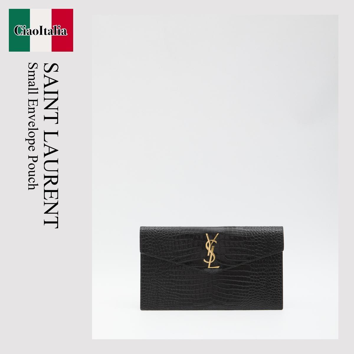 クラッチバッグ Saint Laurent Small Envelope Pouch