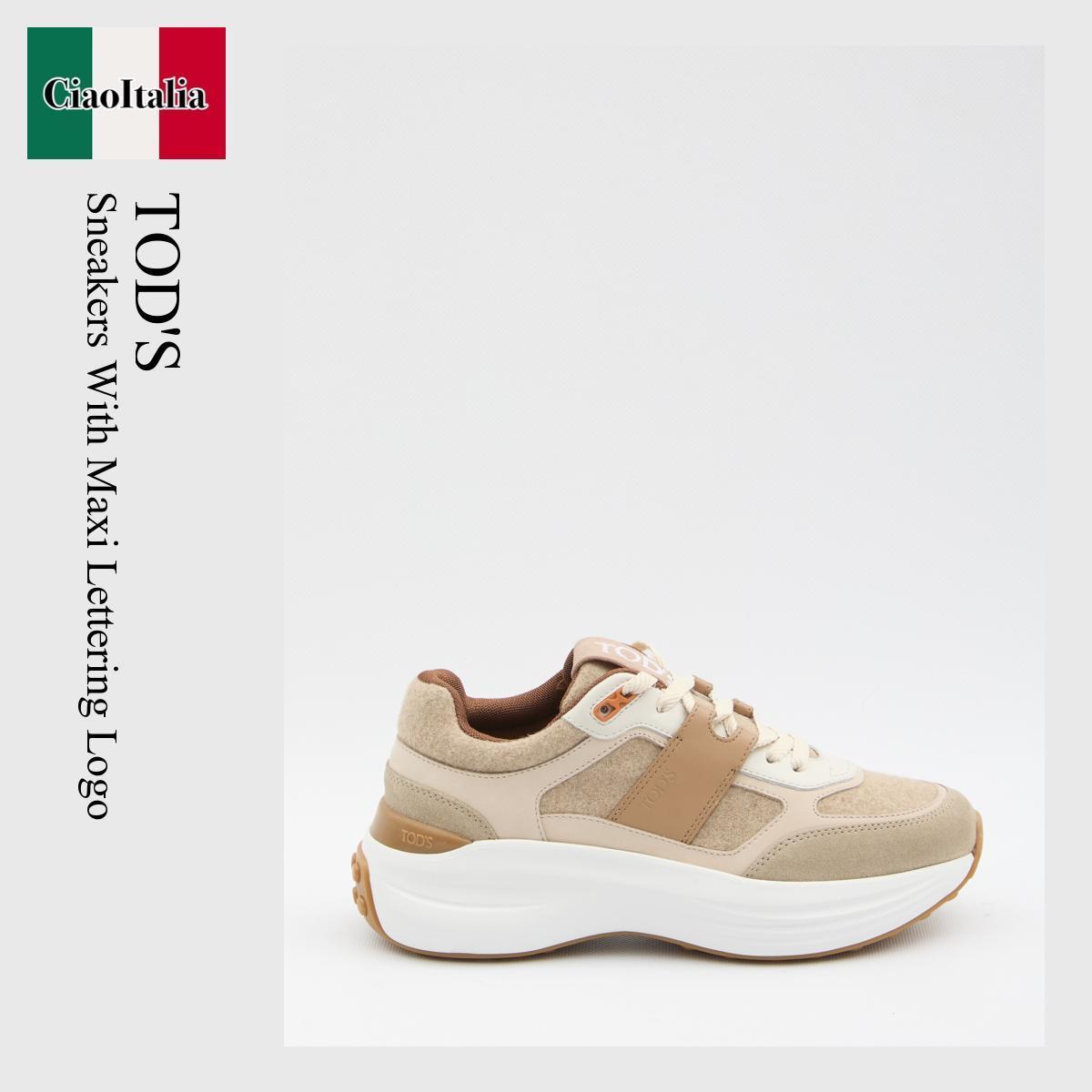 スニーカー Tod'S Sneakers With Maxi Lettering Logo