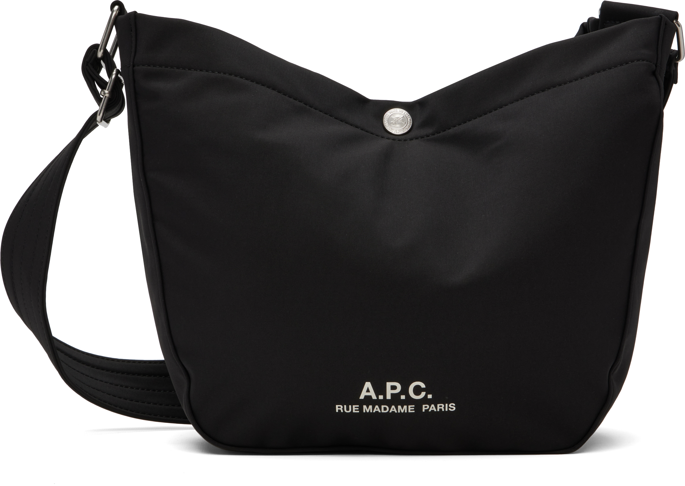 【関税込み】A.P.C. ブラック スモール Journal サッチェル