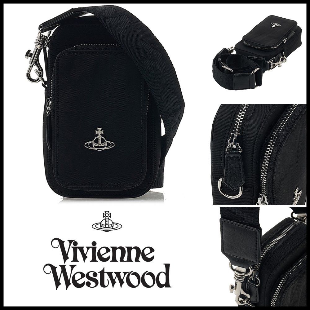【Vivienne Westwood】 ナイロン スマホショルダー ★