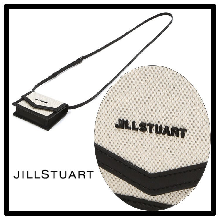 ◆ JILLSTUART ◆ LINEN BLEND WALLET AND MINI CROSS BAG