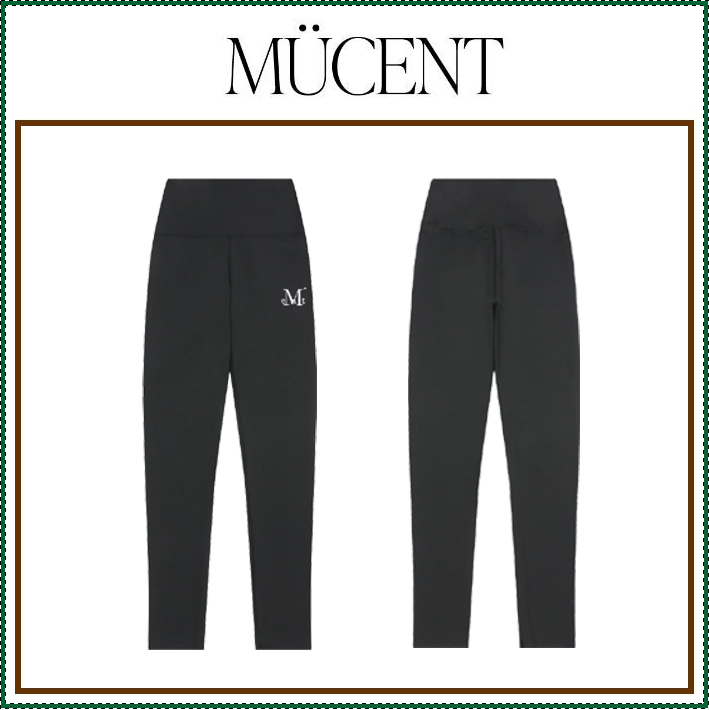 【MUCENT】 FLEXELLE SIGNATURE LOGO LEGGINGS / 追跡付