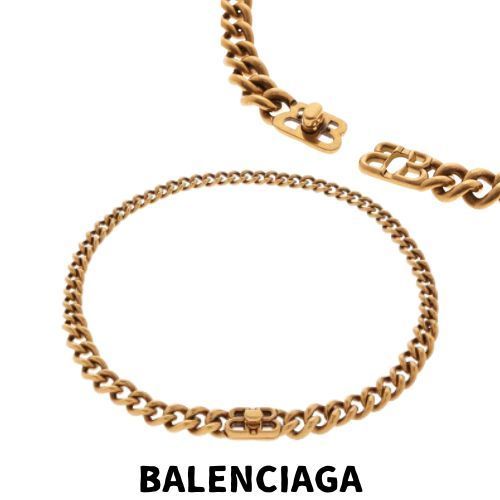 【BALENCIAGA】Monaco チェーンネックレス