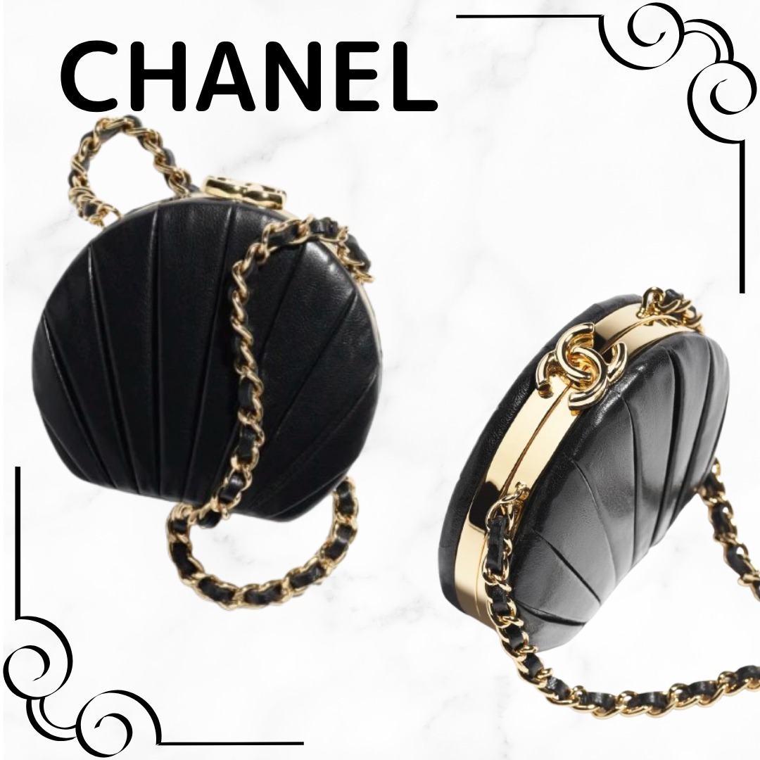 【モード感♪】CHANEL 25メティコレ チェーンクラッチバッグ