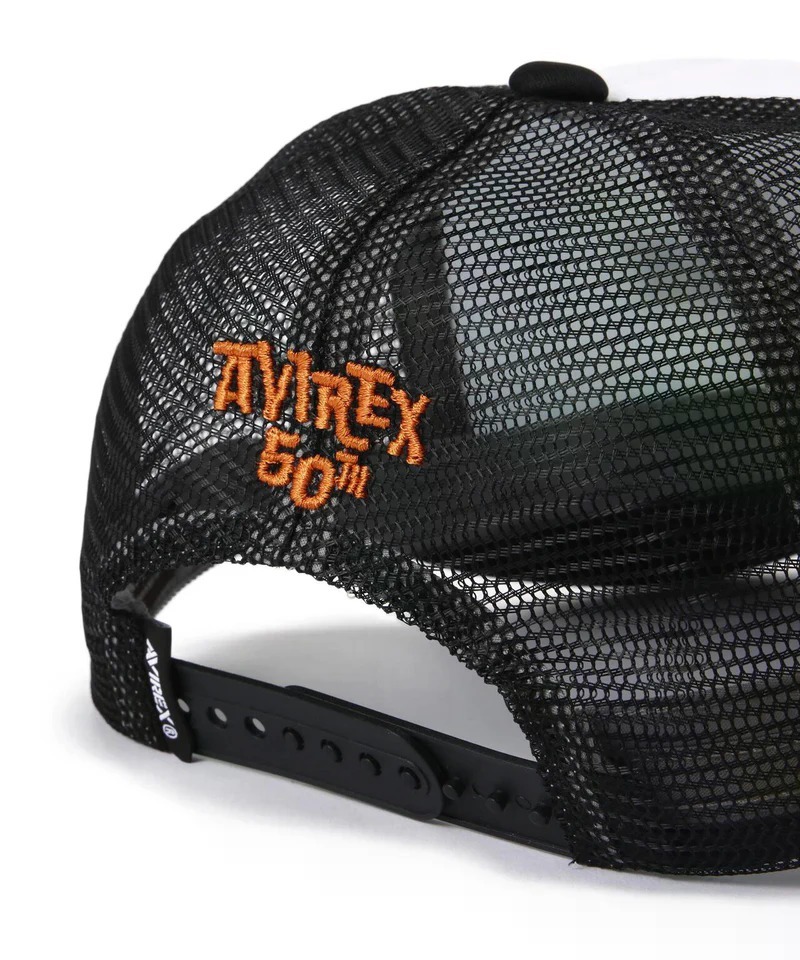 国内発送☆AVIREX☆VARSITY MESH CAP ”EARTH”