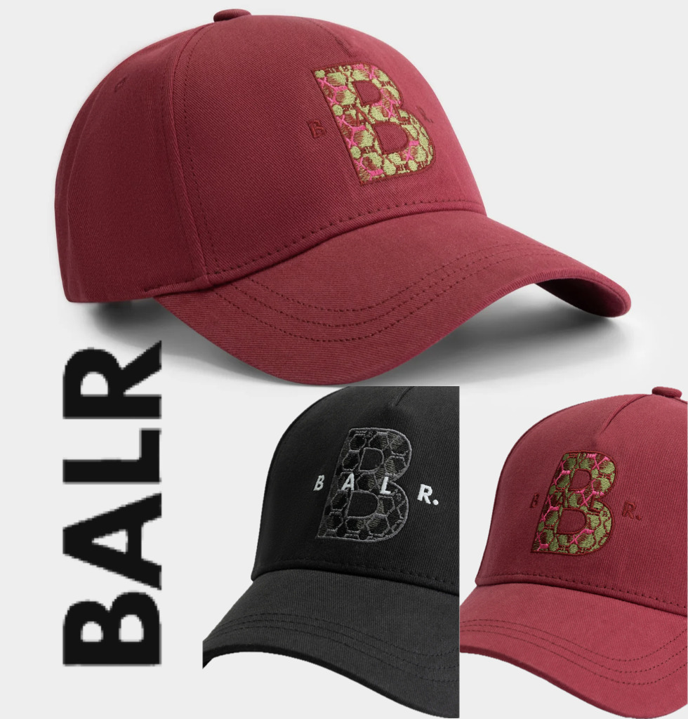 ☆BALR. Monogram Cotton Cap ボーラー モノグラム キャップ☆