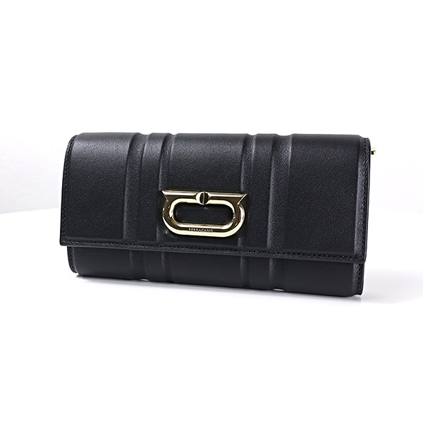 Salvatore Ferragamo 長財布 レザー 220485