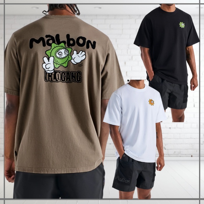 人気★【Malbon Golf】Malbon x Glo Gang グロガン ティー