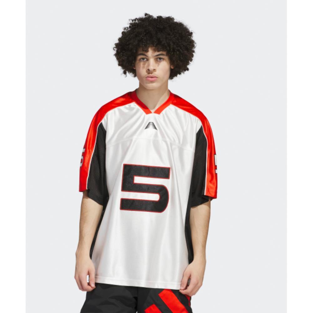 ★adidas★ Anthony Edwards Short Sleeve Jersey Cloud White R
