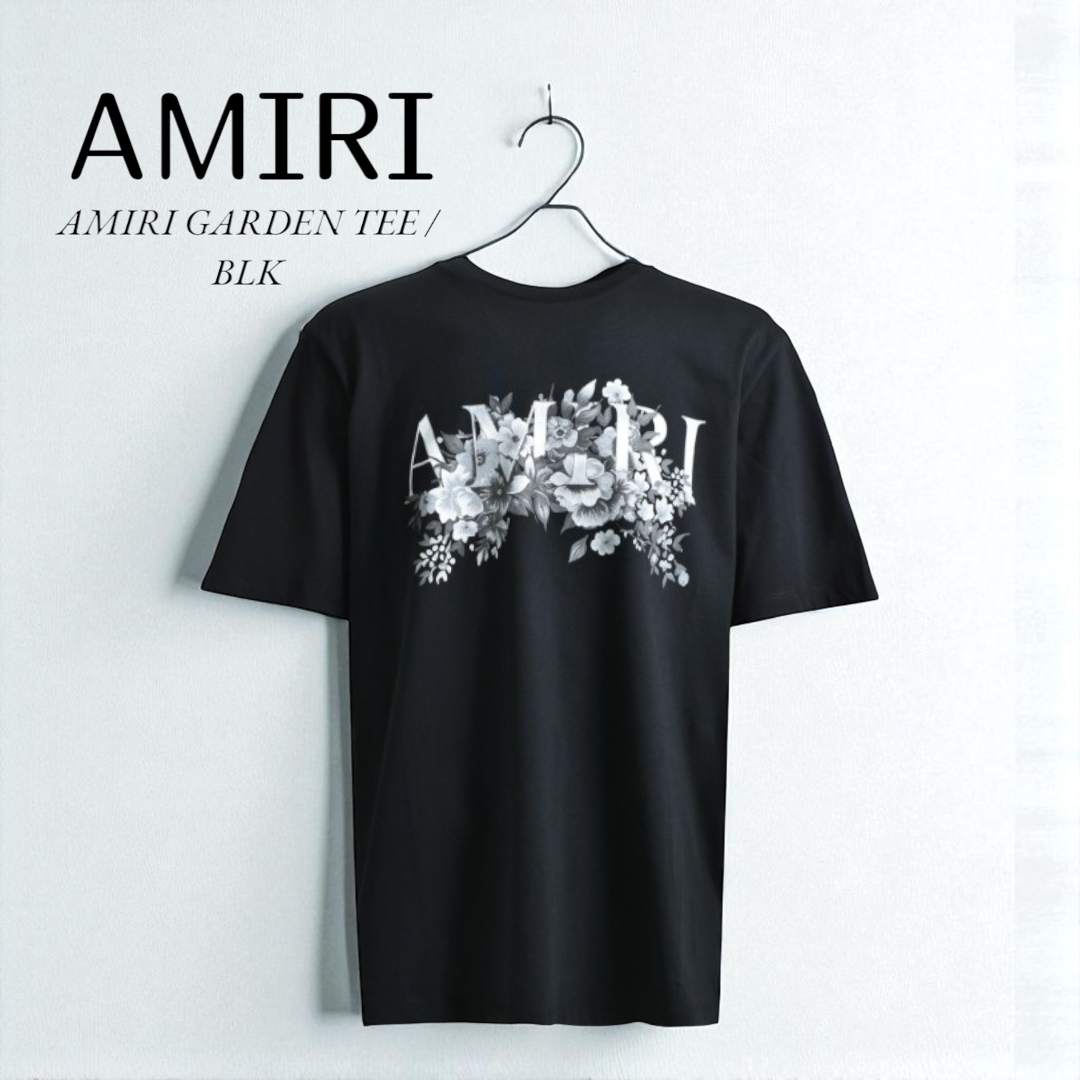 【AMIRI】 要在庫確認 クルーネック GARDEN Tシャツ