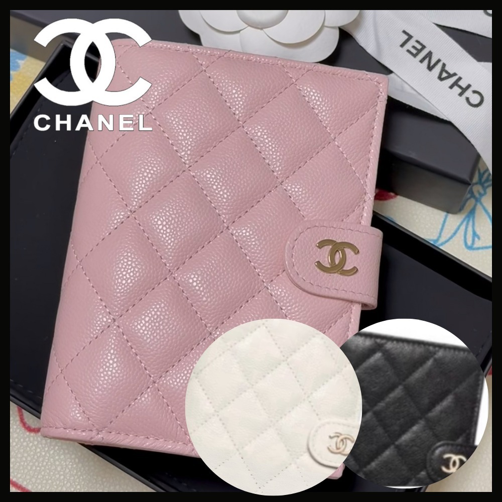 【シンプルで洗練されたデザイン♡】CHANEL パスケース