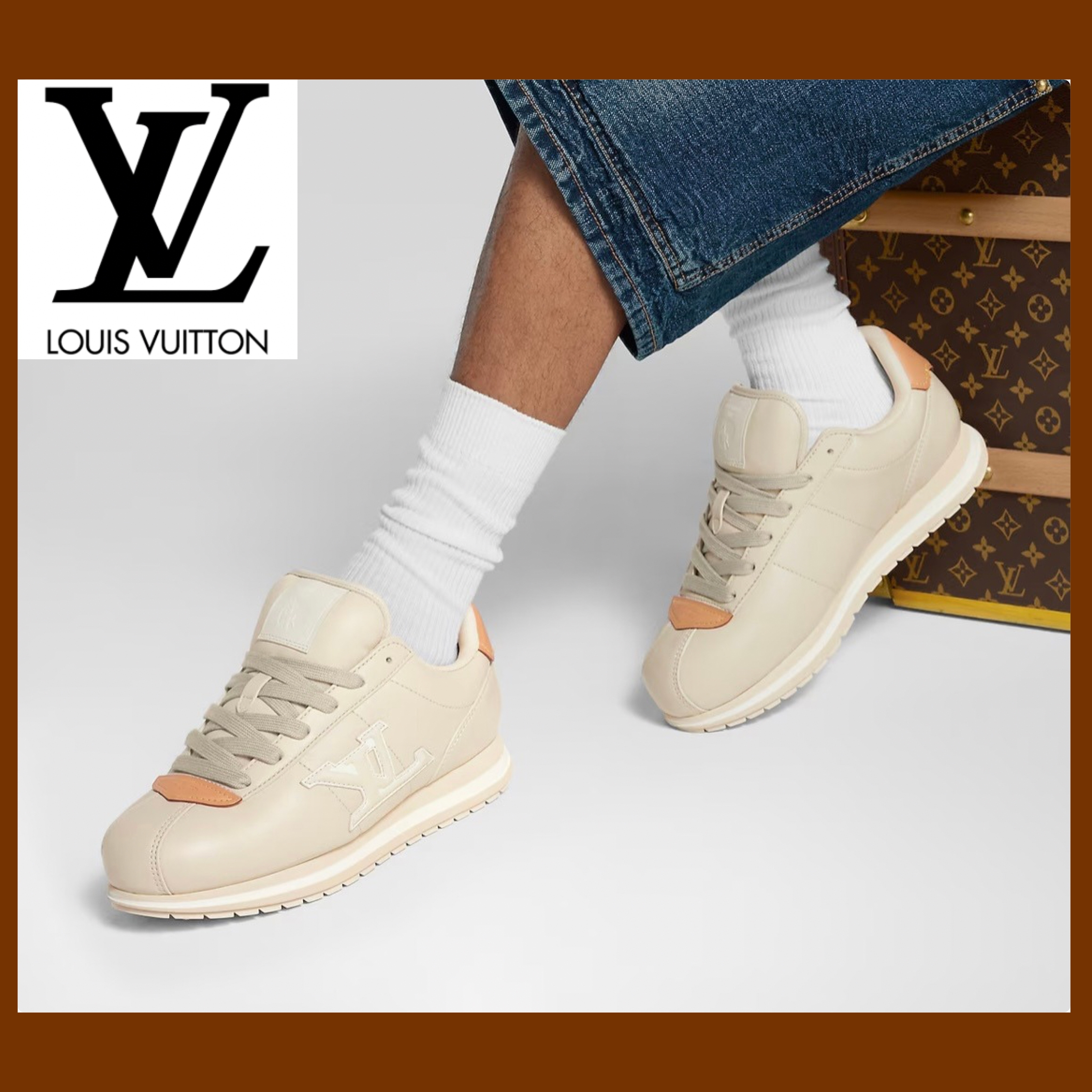 足元からお洒落に☆Louis Vuitton バターソフトスニーカー