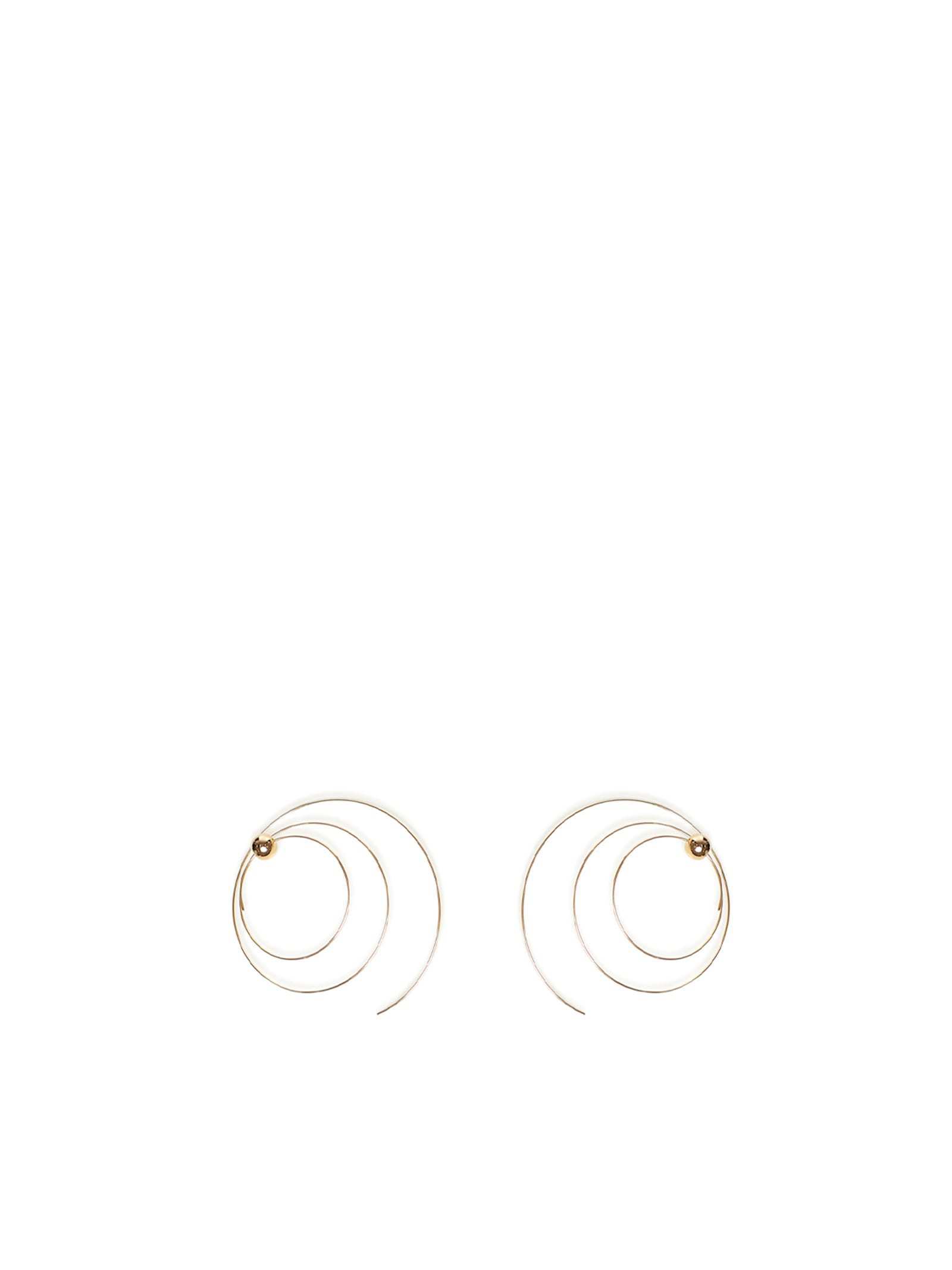 【送料&関税込】Alaia Thin Spiral Earrings