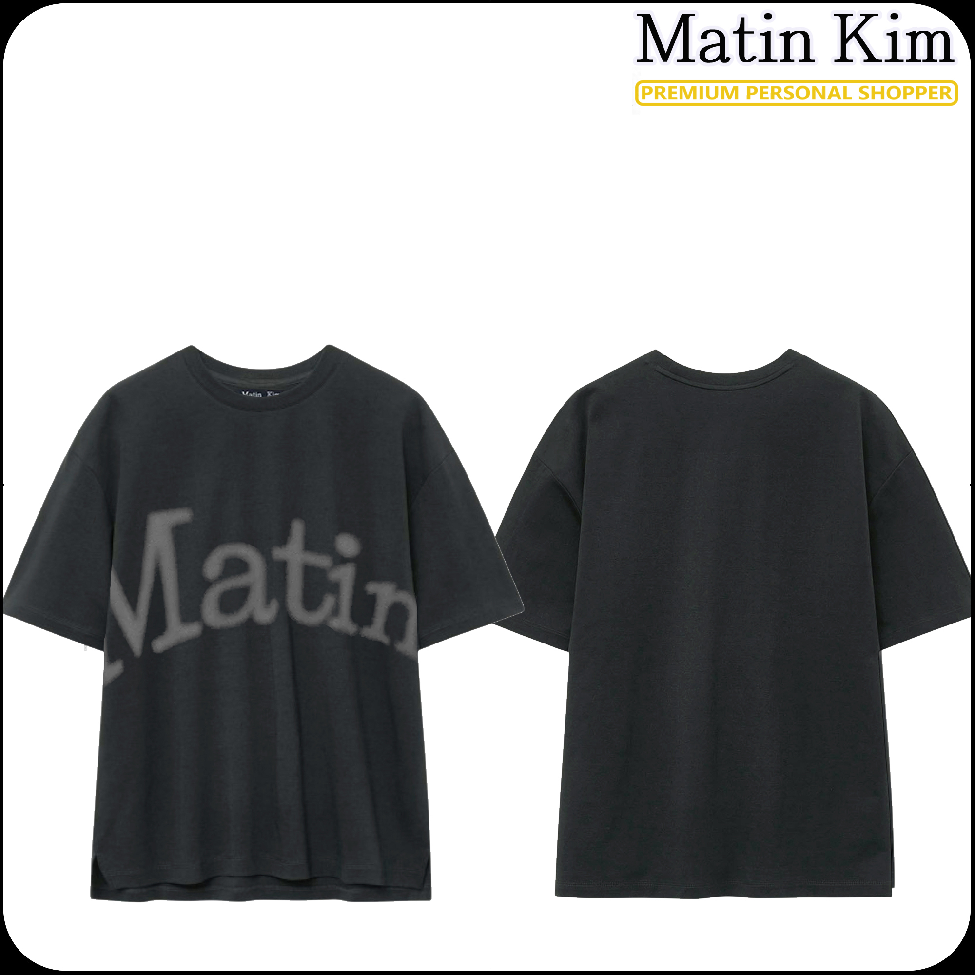 [MATIN KIM]★韓国人気★BIG ARCH LOGO TOP .