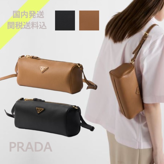 PRADA プラダ レザー ポーチ