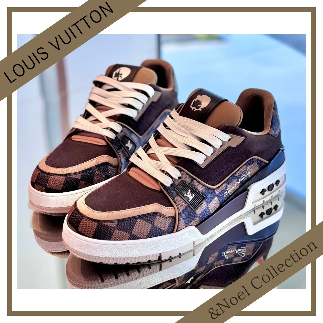 【NIGOコラボ♢】Louis Vuitton *LV トレイナー スニーカー
