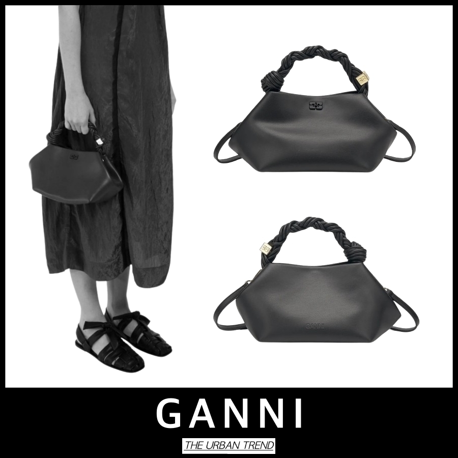 【GANNI】スモールBOUトートバッグ/※送料関税込※