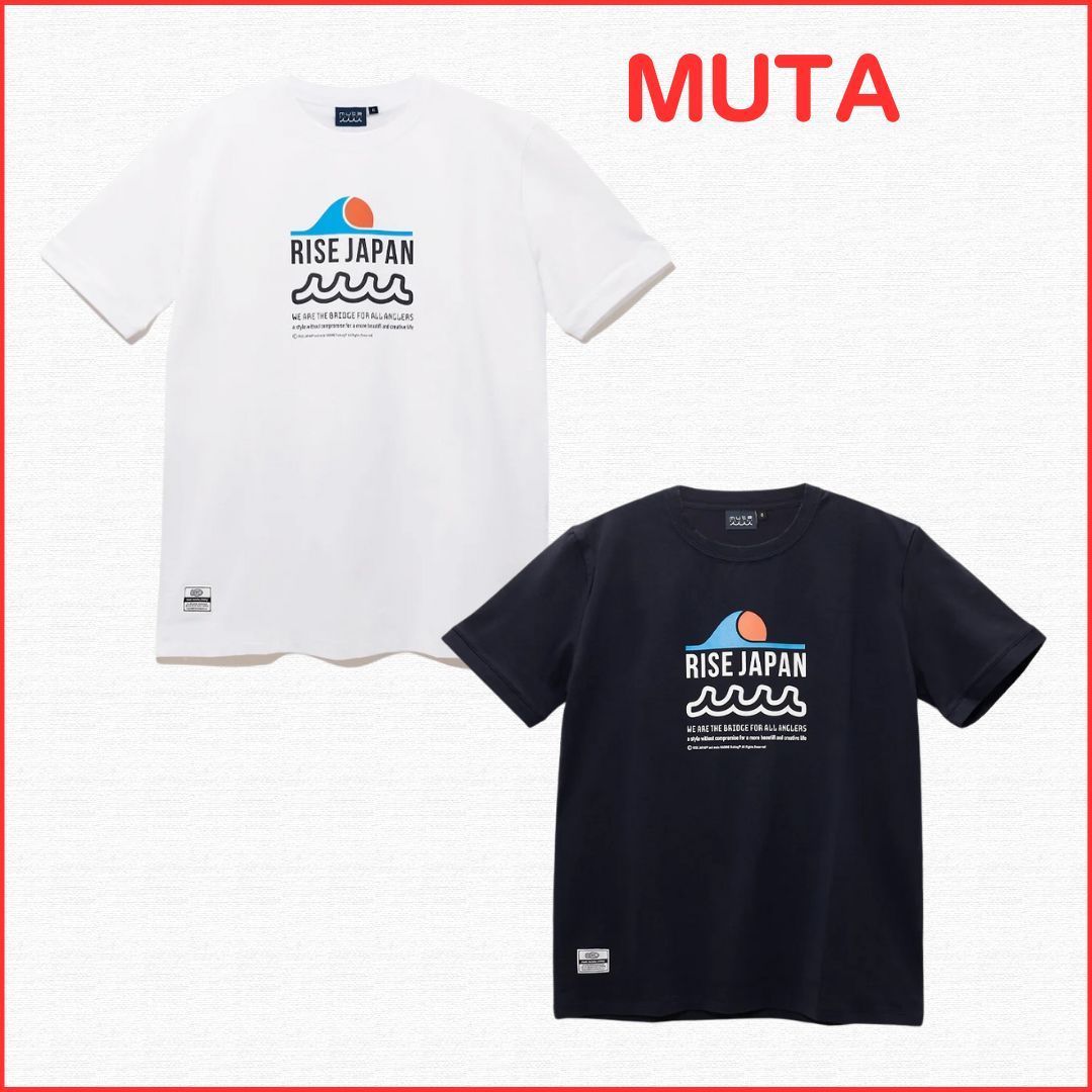 【muta MARINE】RISE JAPAN × muta MARINE Fishing Tシャツ