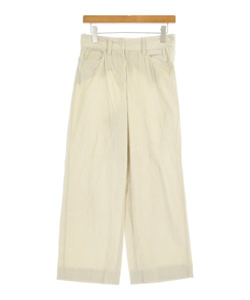 S Max Mara クロップドパンツ オフホワイト系 4214225E0012
