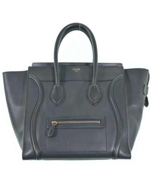 CELINE セリーヌ トートバッグ 紺 - 4501825E0101