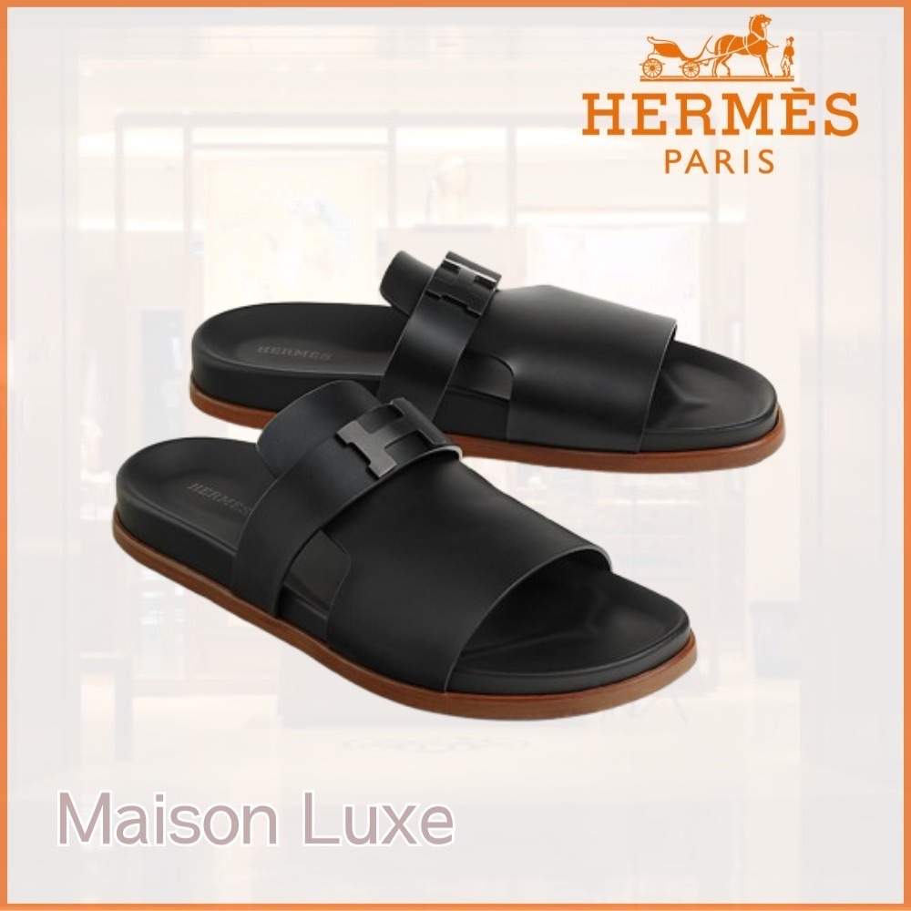 【HERMES】Jauresレザーサンダル