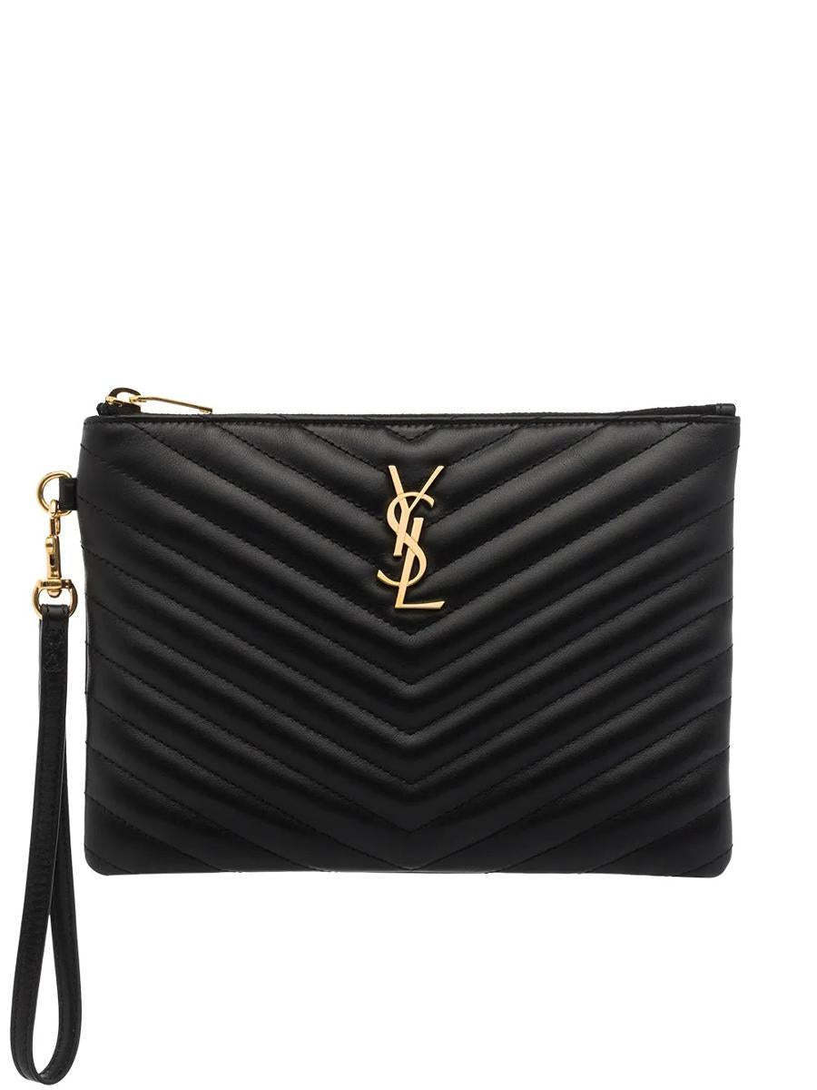 【関税＆送料込み】Saint Laurent Leather MatelassAC Cassand