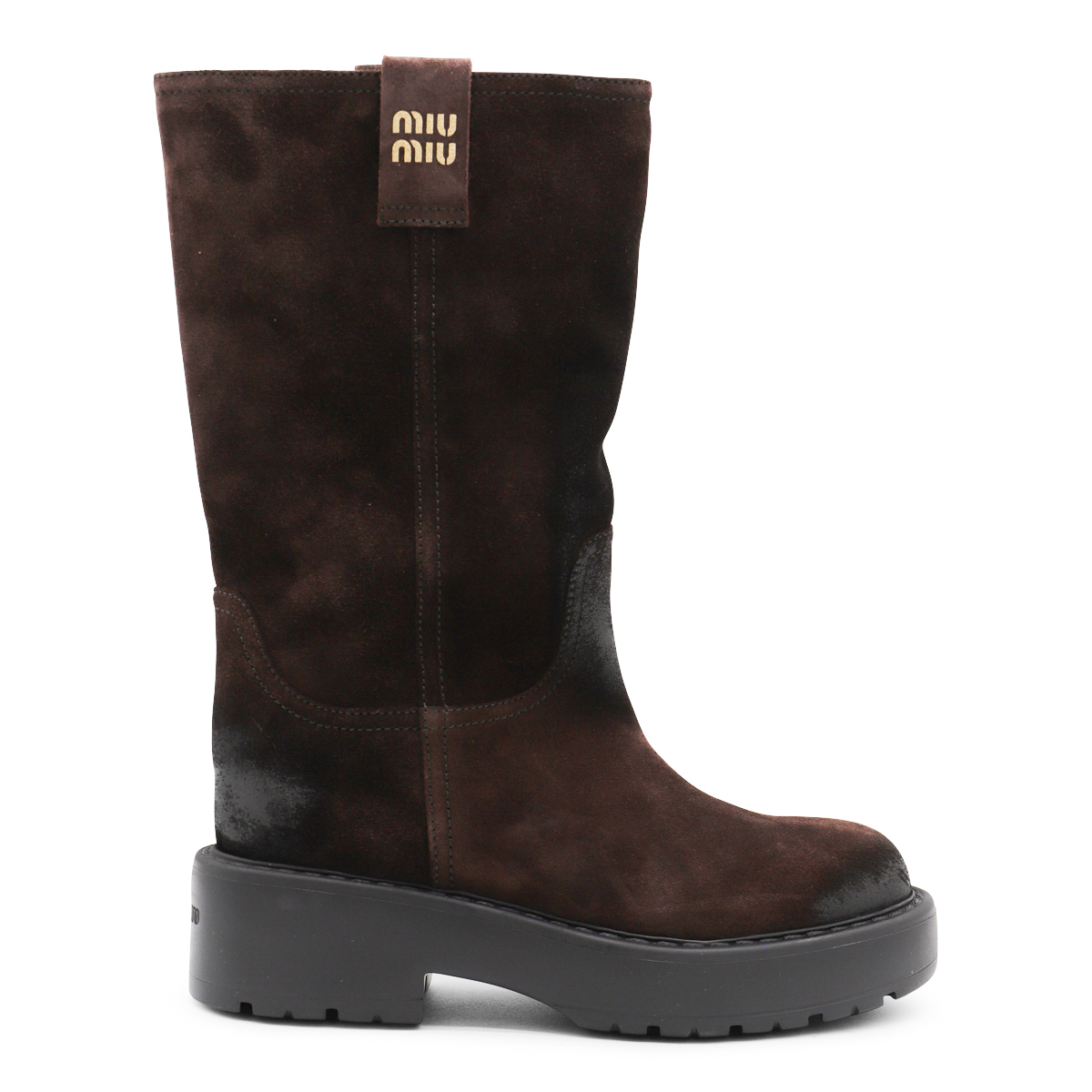 ロングブーツ MIU MIU BOOTS