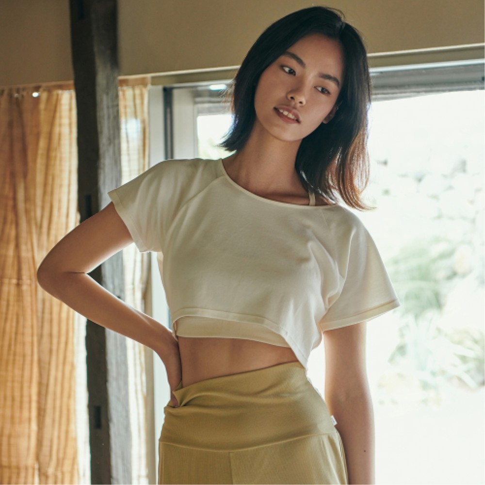 ★andar★ Pala Yogini Crop Tee