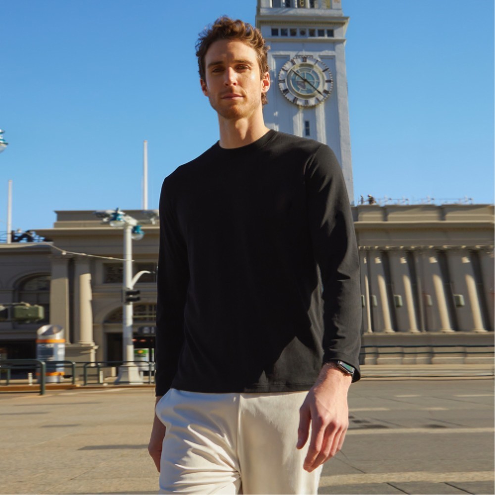 ★andar★ Claude Men's Essential Long Sleeve