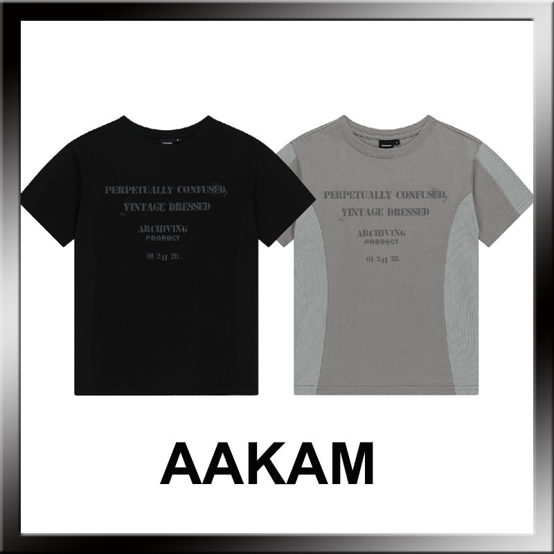 【AAKAM】MESHED FORCE HALF TOP