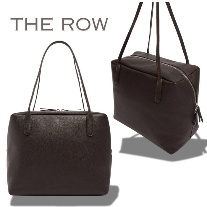 ★上質★THE ROW『Henri』マットサドルグレインショルダーバッグ