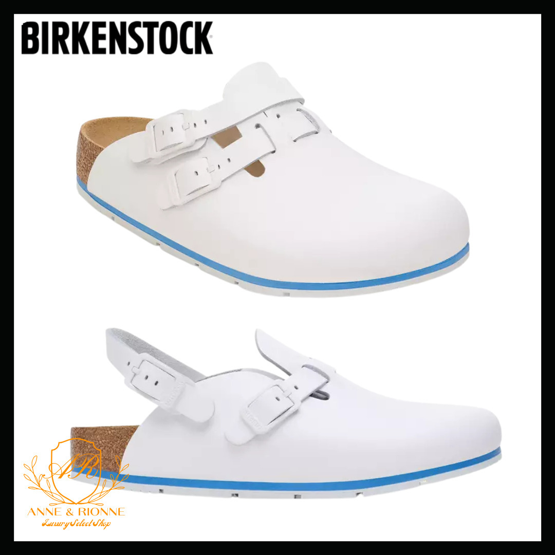 BIRKENSTOCK Kay PROレザー クロッグサンダル ホワイト