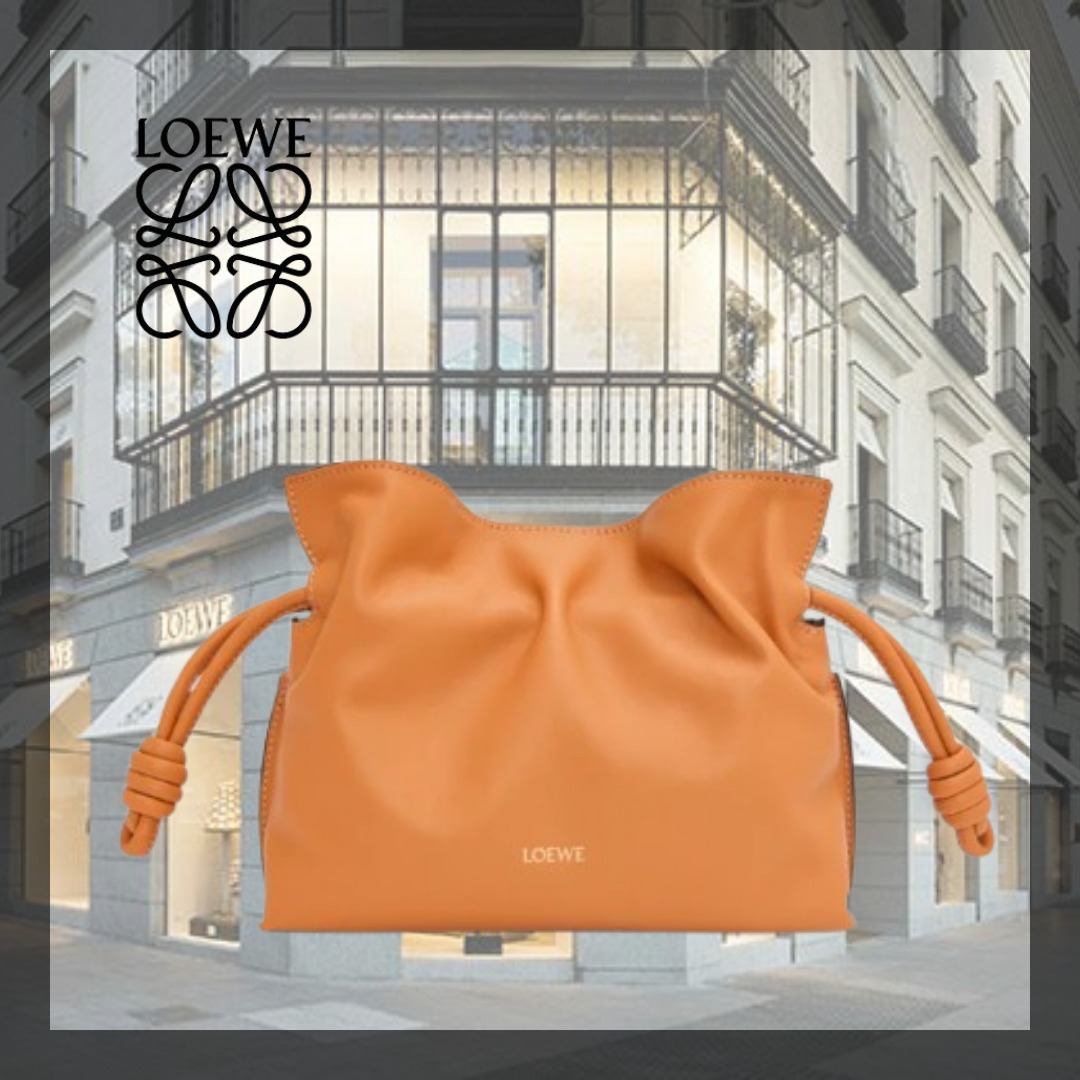 【LOEWE】ロエベ フラメンコクラッチ ミニ クラッチ★ブラウン