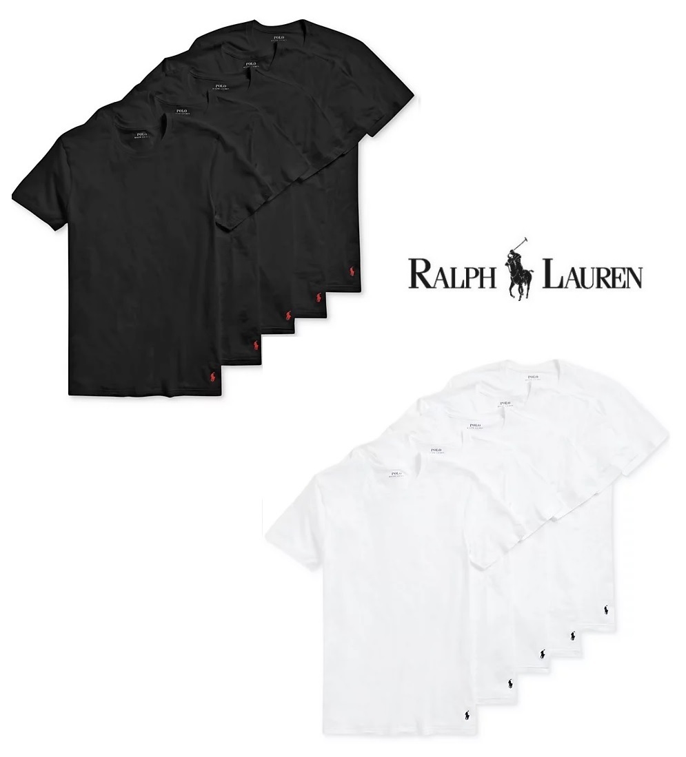 ☆セール☆RALPH LAUREN(ラルフローレン) Men's 5-Pack Tシャツ