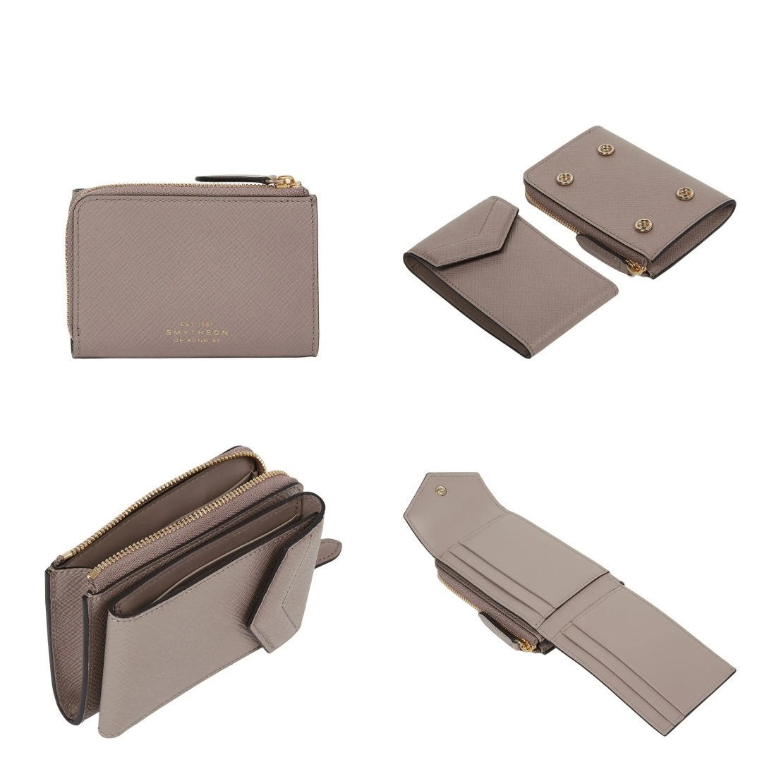 FINAL SALE《SMYTHSON》上質 本革 PANAMA ENVELOPE 本革財布