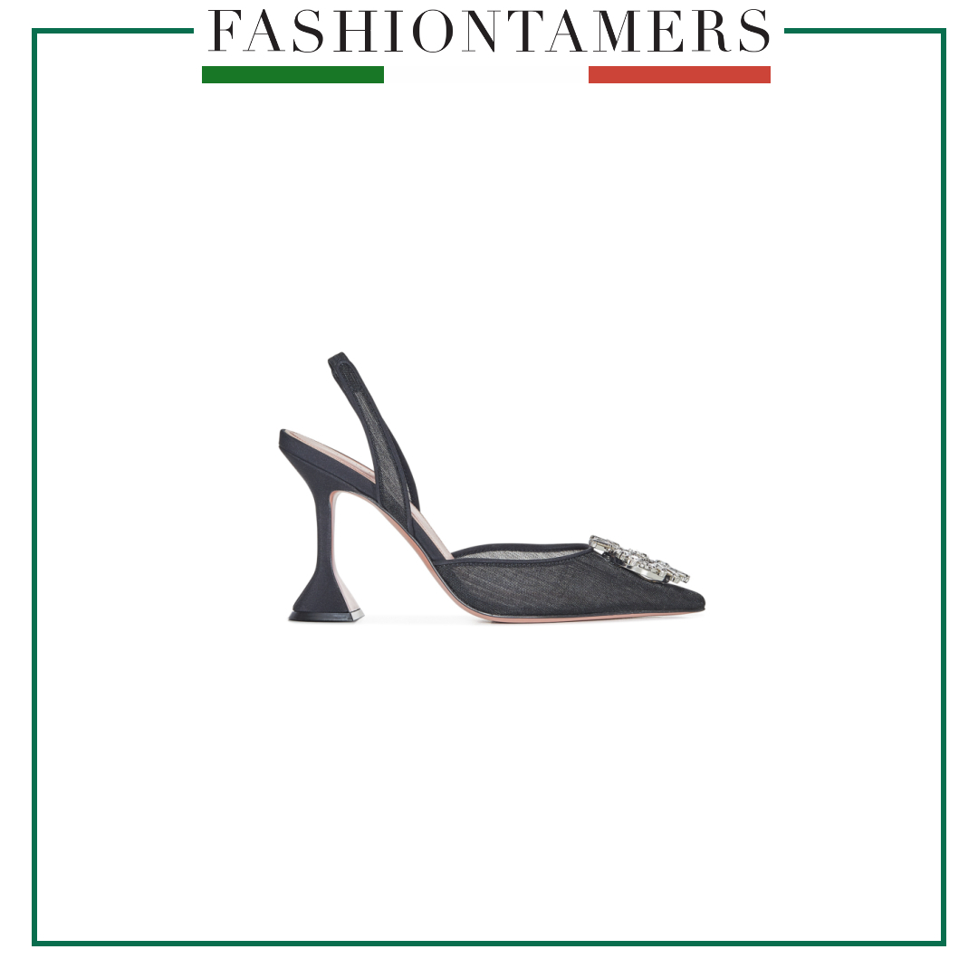 パンプス AMINA MUADDI BEGUMMESHSLING95 Pumps With Heel Black