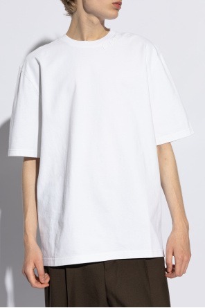 “MARNI” ロゴパッチネックTシャツ