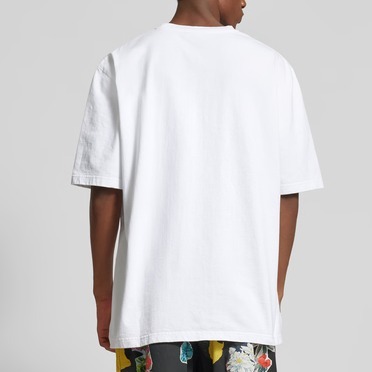 “MARNI” ロゴパッチネックTシャツ