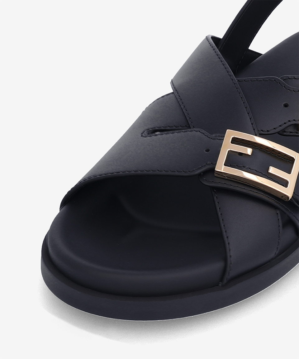 《FENDI》 フィル トリプル バンド スライド